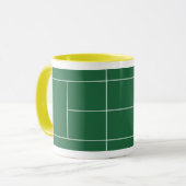 Mug cadeau de tennis personnalisé (Devant gauche)