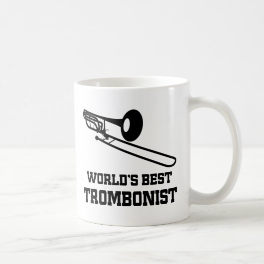 Mug Cadeau de tromboniste (mondes meilleurs) (Droite)