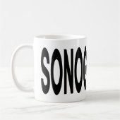 Mug Cadeau de typographie SONOGRAPHER pour technicien (Gauche)