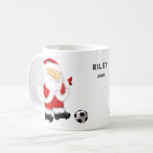 Mug Cadeau de vacances de soccer personnalisé