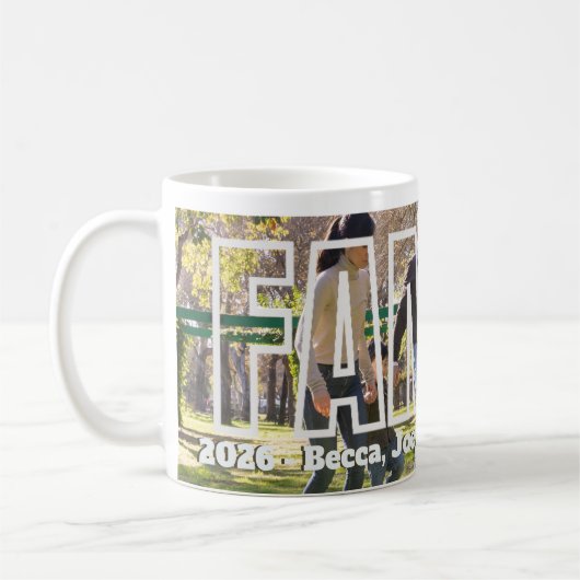 Mug Cadeau de vacances graphique moderne unique de pho (Gauche)