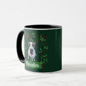 Mug Cadeau de vacances photo de compagnie (Devant gauche)
