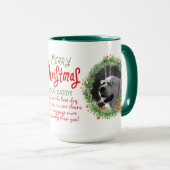 Mug Cadeau de vacances pour DOG MOM ou DAD ajouter 2 P (Devant droit)