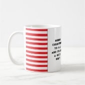 Mug Cadeau de vacances tricot (Gauche)
