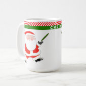 Mug Cadeau de vacances Ultimate Frisbee (Devant gauche)