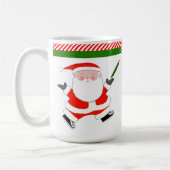 Mug Cadeau de vacances Ultimate Frisbee (Gauche)