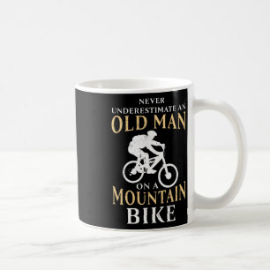 Mug Cadeau de vélo tout terrain pour vieil homme cycli