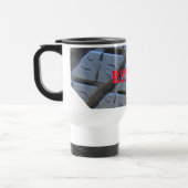 Mug cadeau de voyage à la retraite (Gauche)