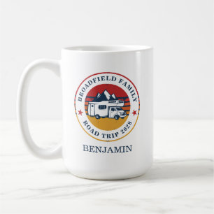 Mug Cadeau de voyage en famille assorti pour papa pour