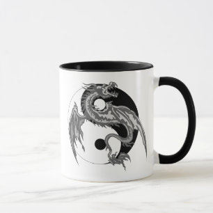 Mug Cadeau de Yin Yang de dragon