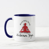 Mug Cadeau de yoga de Bikram (Gauche)