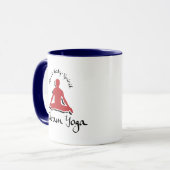 Mug Cadeau de yoga de Bikram (Devant gauche)