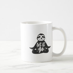 Mug Cadeau de yoga de paresseux de laisser aller