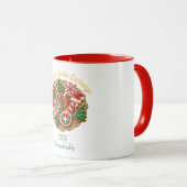 Mug Cadeau d'échange de biscuits de Noël (Devant droit)
