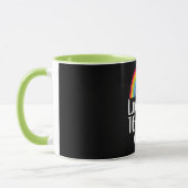 Mug Cadeau d'école pour enseignant le plus chanceux St (Gauche)