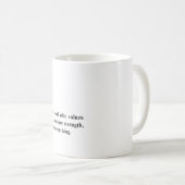 Mug Cadeau Définition Taureau Astrologie Esthétique (Devant droit)