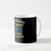 Mug Cadeau d'employé de la poste pour Mailman (Devant droit)