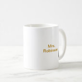 Mug Cadeau d'enseignant personnalisé (Devant droit)