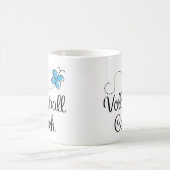 Mug Cadeau d'entraîneur de volleyball de fille (Centre)