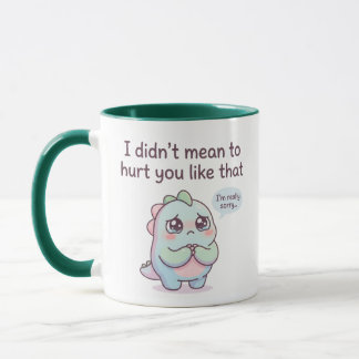 Mug Cadeau d'excuse – Je ne voulais pas te blesser