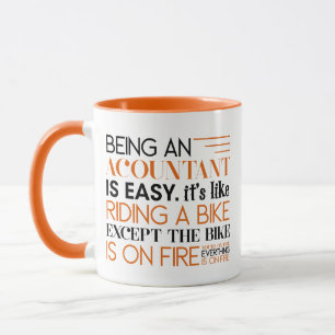Mug Cadeau d'expert-comptable drôle, être un expert-co