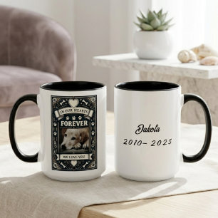 Mug Cadeau d'hommage de sympathie pour perte d'animal 