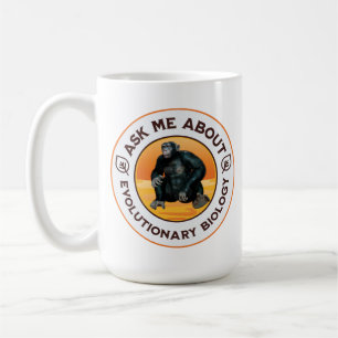 Mug Cadeau d'humour sur l'évolution pour professeur de