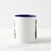 Mug Cadeau d'illustration d'animal drôle (Centre)