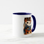 Mug Cadeau d'illustration d'animal drôle (Devant droit)