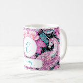 Mug Cadeau d'Imaginaire pour fille personnalisée Unico (Devant droit)