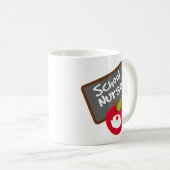 Mug Cadeau d'infirmière d'école (Devant droit)