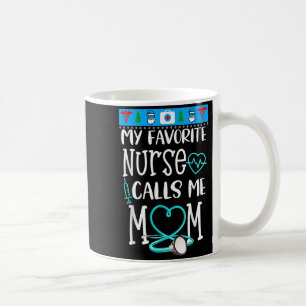 Mug Cadeau d'infirmière diplômée Ma infirmière préféré