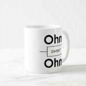 Mug Cadeau d'Ohm sweet Ohm, étudiants (Devant droit)
