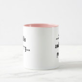 Mug Cadeau drôle cruel non ennuyeux de citation de (Centre)