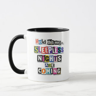 Mug cadeau drôle d'annonce de grossesse