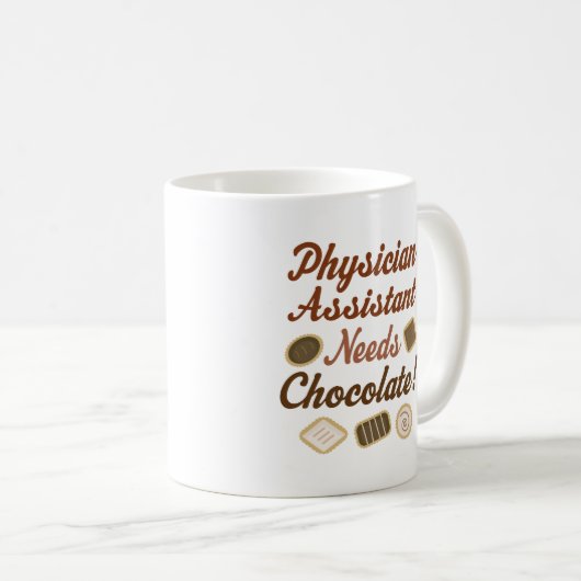 Mug Cadeau (drôle) d'assistant de médecin (Devant droit)
