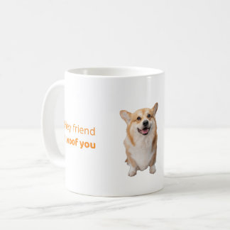 Mug cadeau drôle de chien Corgi pour les amoureux