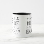 Mug Cadeau drôle de citation de musique de Gustav (Centre)