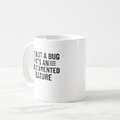 Mug Cadeau drôle de codage Programmeur développeur de  (Devant gauche)
