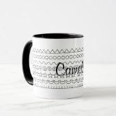 Mug Cadeau drôle de farce sarcastique avec message cac (Devant gauche)
