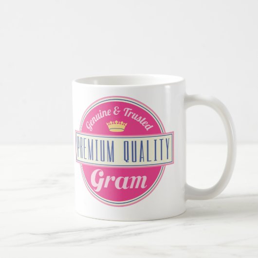 Mug Cadeau (drôle) de gramme (Droite)