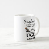 Mug Cadeau drôle de grand-maman - aucuns (Devant droit)