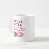 Mug Cadeau drôle de joueur de guitare (Devant gauche)