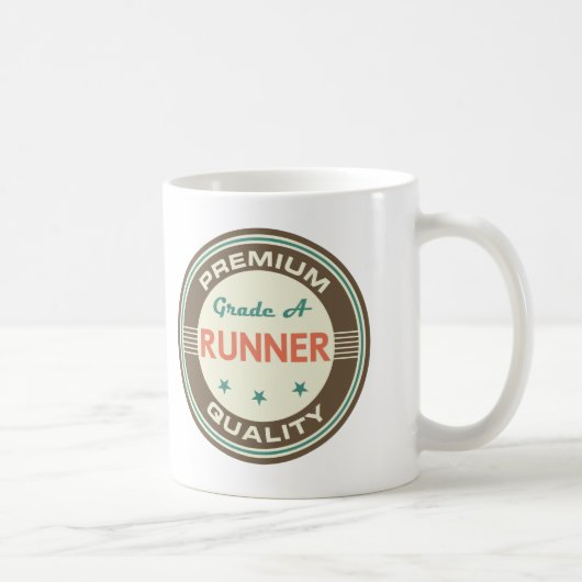 Mug Cadeau (drôle) de la meilleure qualité de coureur (Droite)