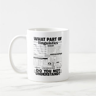 Mug Cadeau drôle de linguistique pour SLP orthophonist