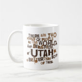Mug Cadeau (drôle) de l'Utah (Gauche)