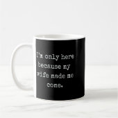 Mug Cadeau drôle de mari de la part de l'épouse (Gauche)