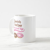 Mug Cadeau drôle de professeur espagnol (Devant gauche)