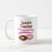 Mug Cadeau drôle de professeur espagnol (Gauche)