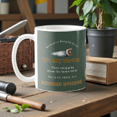Mug Cadeau drôle de retraite Constructeur Marteau Perf